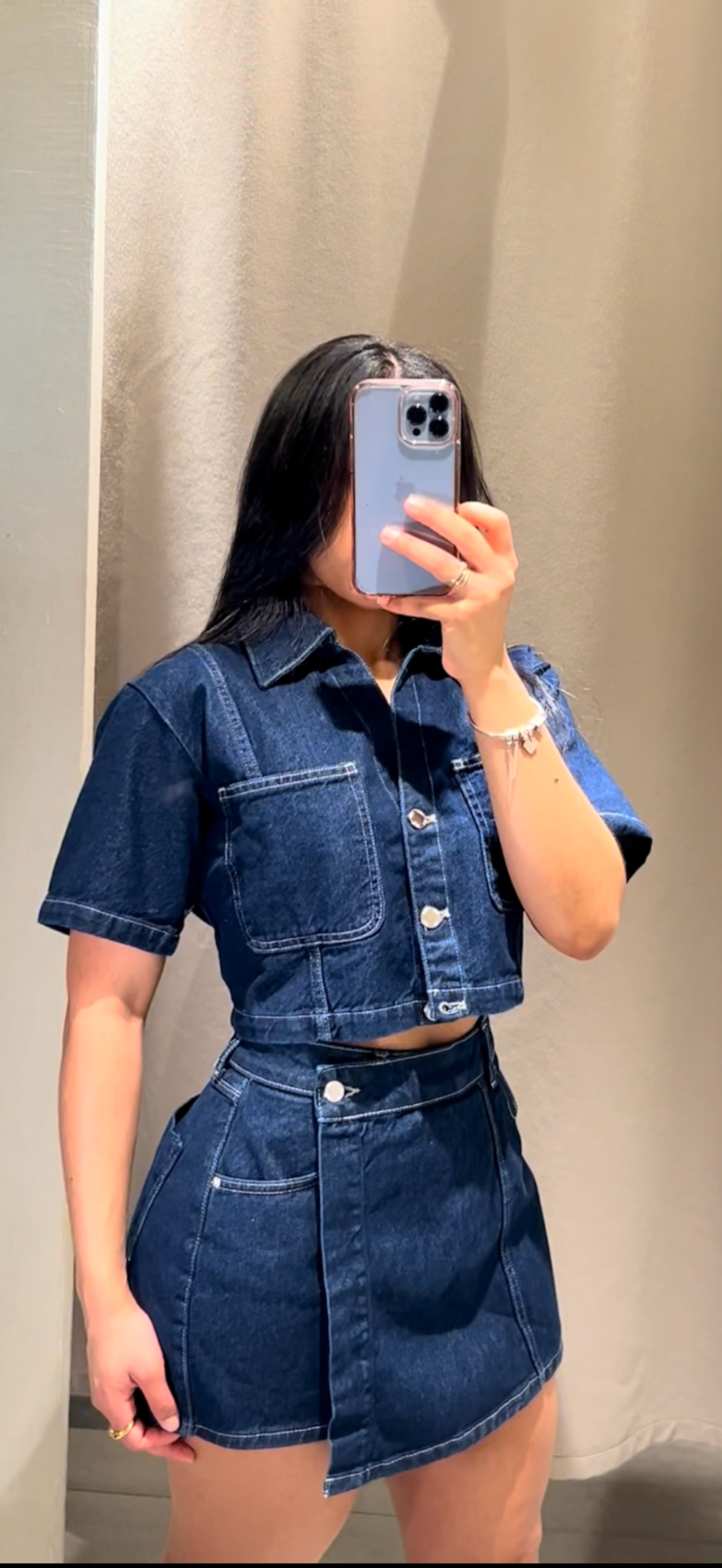Summer denim set